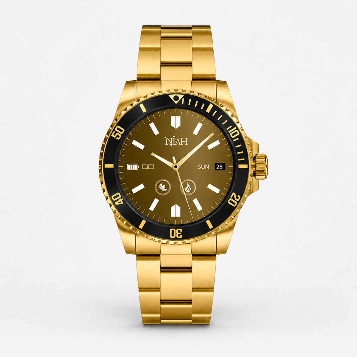 Smartwatch Neptune, cinturino Steel