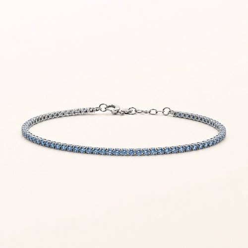 Bracciale Tennis, in acciaio