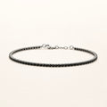 Tennis bracelet, in steel
