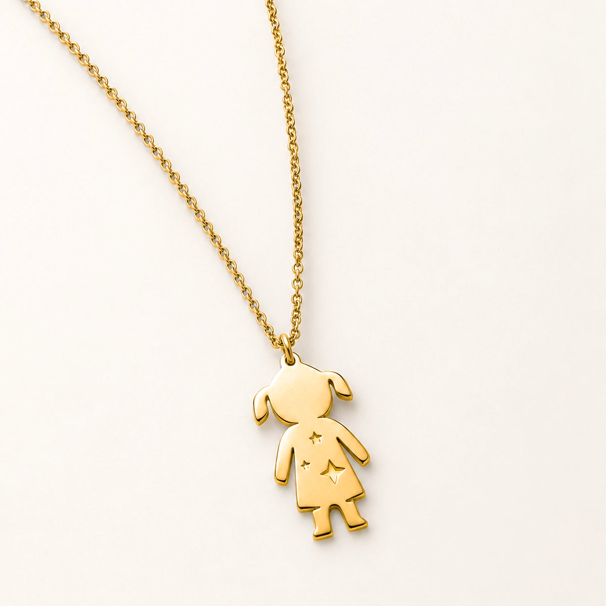 Collana Baby Girl, in acciaio