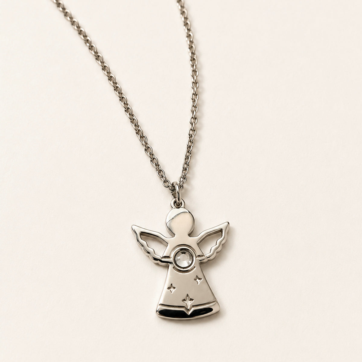 Collana Angel, in acciaio