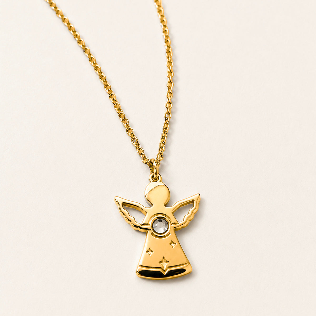 Collana Angel, in acciaio