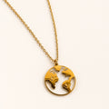 Collana World, in acciaio